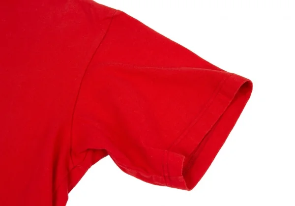 ジュンヤワタナベマン コムデギャルソンJUNYA WATANABE MAN COMME des GARCONSメッセージプリントレゲェTシャツ 赤M K-94469_009