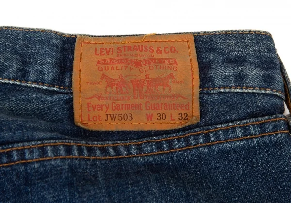 ジュンヤワタナベマン コムデギャルソン Levi's 503 コルソコモプリントデニムパンツ インディゴ30 K-94471_014