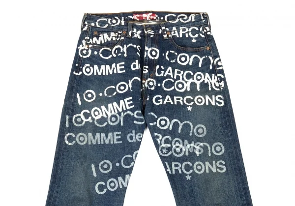 ジュンヤワタナベマン コムデギャルソン Levi's 503 コルソコモプリントデニムパンツ インディゴ30 K-94471_002