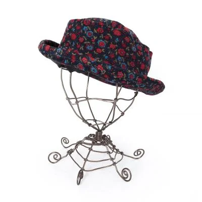 ジュンヤワタナベマン コムデギャルソンJUNYA WATANABE MAN COMME des GARCONS 小花プリントコーデュロイハット