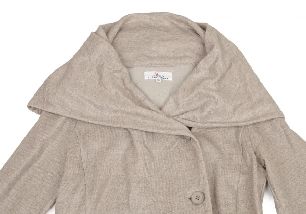 レキップ ヨシエイナバL'EQUIPE YOSHIE INABA リネンポリシワ加工グリッタージャケット ベージュ38 K-94629_003