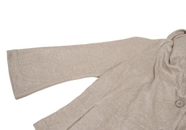 レキップ ヨシエイナバL'EQUIPE YOSHIE INABA リネンポリシワ加工グリッタージャケット ベージュ38 K-94629_005