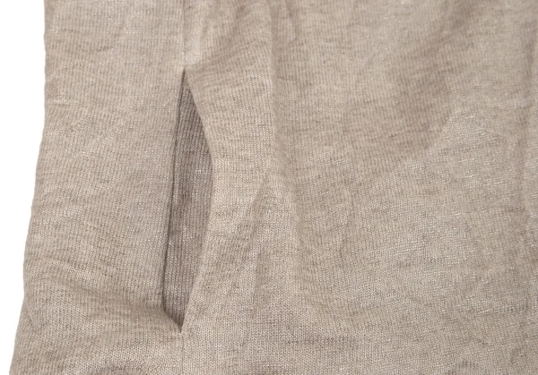 レキップ ヨシエイナバL'EQUIPE YOSHIE INABA リネンポリシワ加工グリッタージャケット ベージュ38 K-94629_008