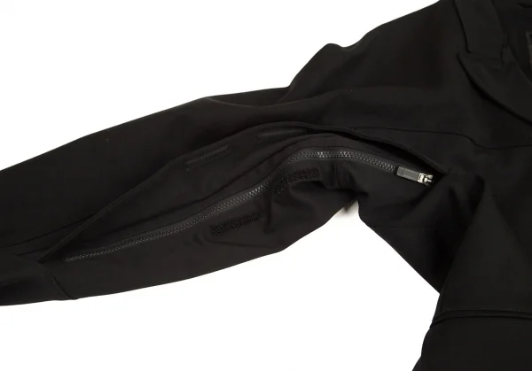 ワイスリーY-3 ストレッチウール3ストライプシームジャケット 黒S K-94657_006