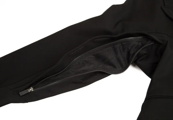 ワイスリーY-3 ストレッチウール3ストライプシームジャケット 黒S K-94657_007