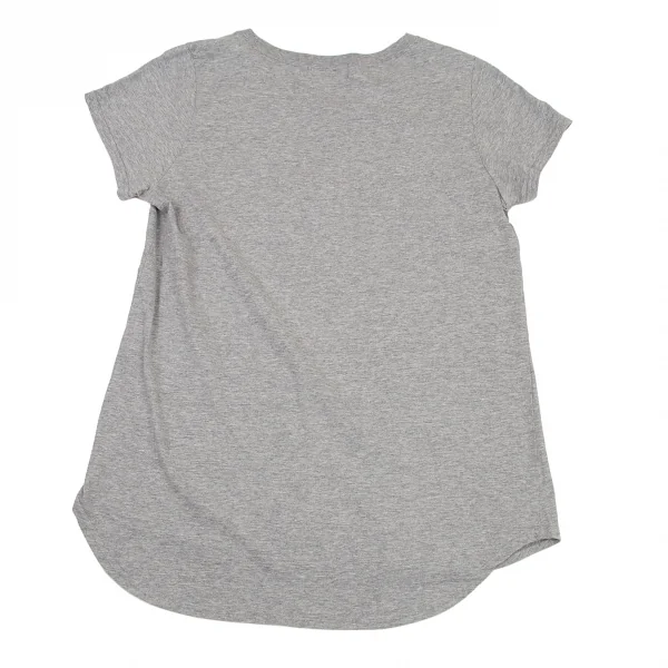 ズッカzucca フォックスプリントTシャツ 杢グレーM K-94800_009