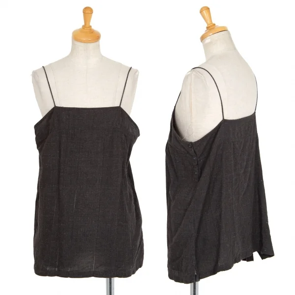 45rpm コットンキャミソール チャコール3 K-94804_001