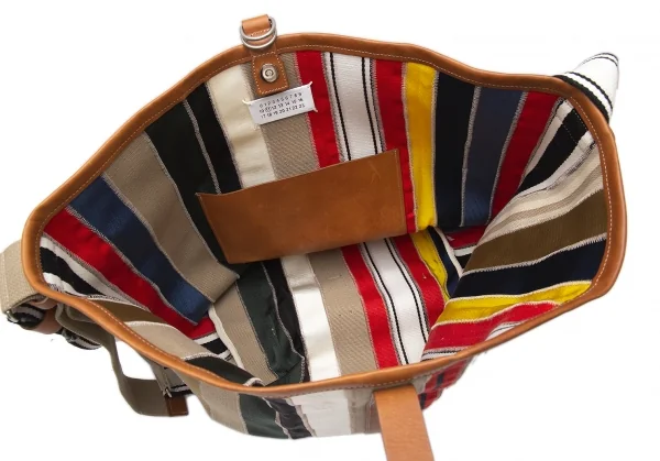 メゾンマルタンマルジェラMaison Martin Margiela 11 テープ接ぎデザインショルダーバッグ マルチ K-94817_016