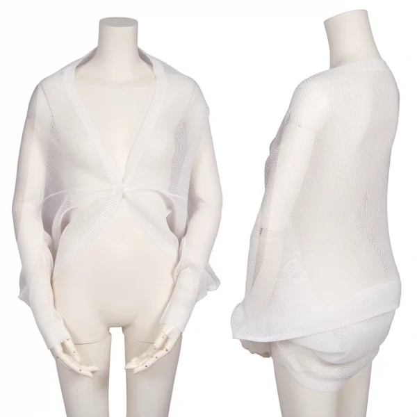 プリーツプリーズPLEATS PLEASE メッシュ1Bデザインボレロ