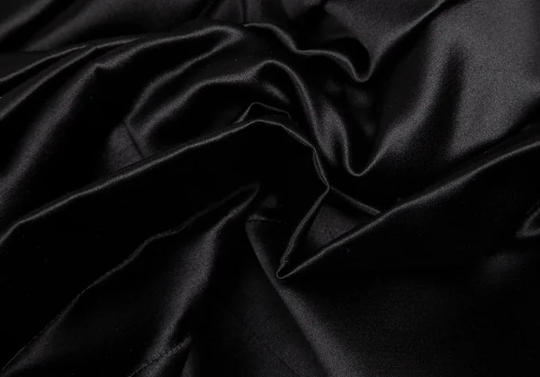 コムデギャルソンCOMME des GARCONS シルクウールサテンティアードギャザーラップスカート 黒S K-94866_008