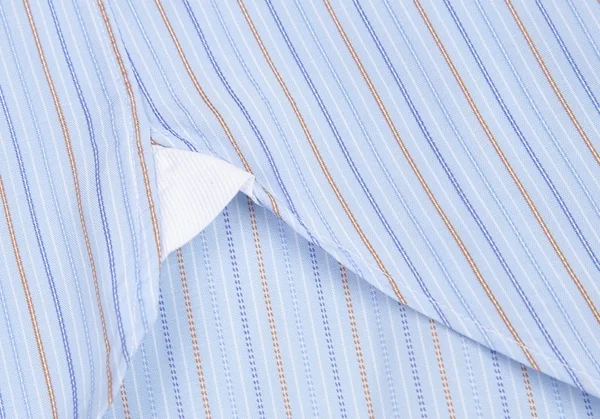 エルメネジルドゼニアErmenegildo Zegna マルチピンストライプ長袖シャツ 水色L位 K-94882_010