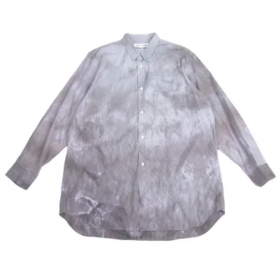 コムデギャルソン シャツCOMME des GARCONS SHIRT むら染めストライプシャツ