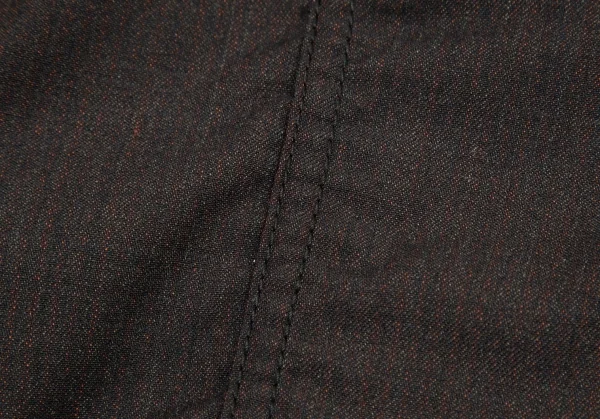 コムデギャルソン オムCOMME des GARCONS HOMME 裏ストライプパッカリングウールジャケット ダークブラウンL K-94894_013