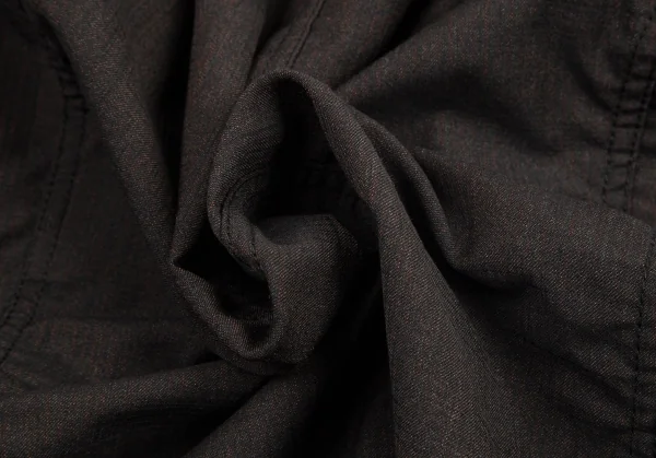 コムデギャルソン オムCOMME des GARCONS HOMME 裏ストライプパッカリングウールジャケット ダークブラウンL K-94894_014
