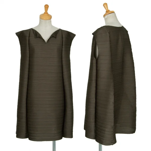 プリーツプリーズPLEATS PLEASE ノースリーブワンピース