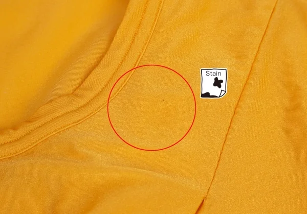コムデギャルソンCOMME des GARCONS ストレッチ切替デザインカットソー マスタードM位 K-95073_004