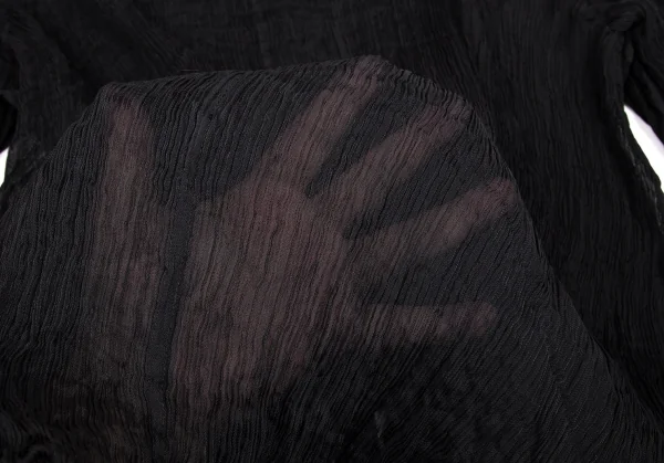 センソユニコt.b SENSOUNICO シワプリーツジャケット 黒M位 K-95182_014