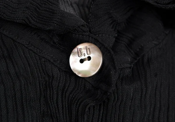 センソユニコt.b SENSOUNICO シワプリーツジャケット 黒M位 K-95182_005