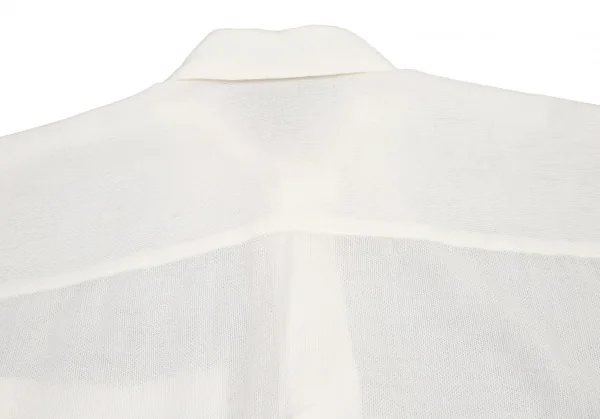 タケシコウサカバイ ワイズ ピンクレーベルTAKESHI KOSAKA by Y's Pink Label サイドボタン留めボックスシルエットシャツ オフ2 K-95206_011