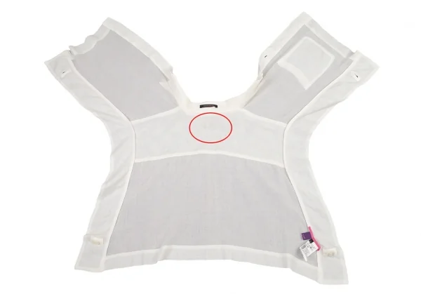 タケシコウサカバイ ワイズ ピンクレーベルTAKESHI KOSAKA by Y's Pink Label サイドボタン留めボックスシルエットシャツ オフ2 K-95206_008