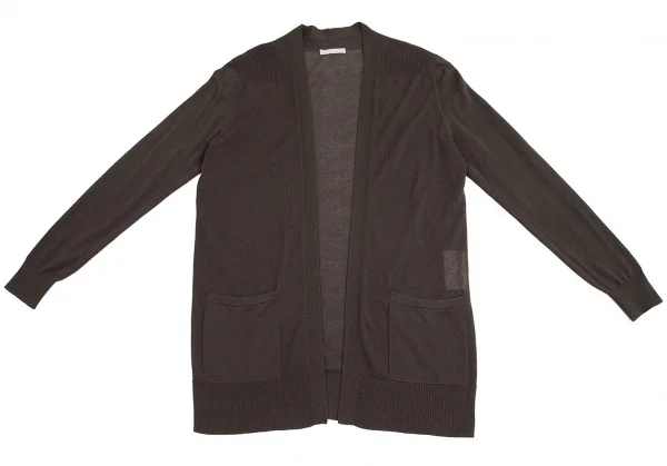theory luxe カーディガン theory luxe カーディガン 38(M位) 黒xグレー(千鳥格子) 【古着