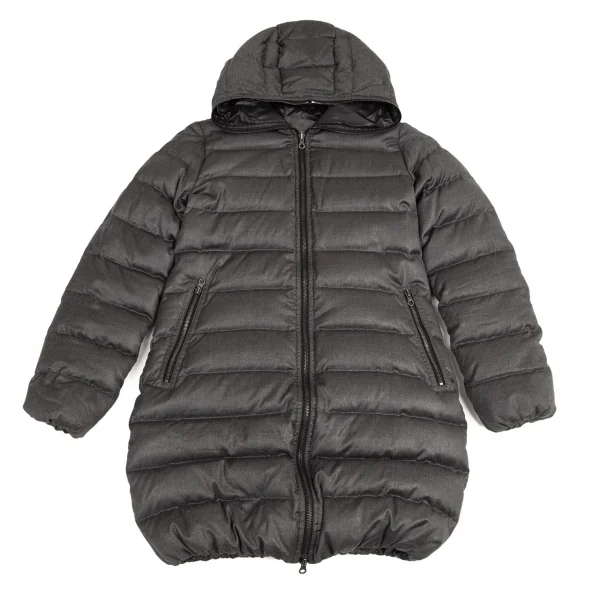 デュベティカDUVETICA アチェACE ウールダウンコート グレー42 K-95275_002