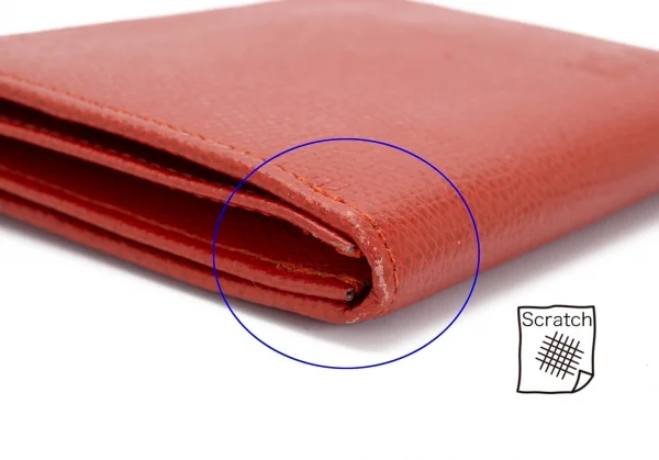 イビサIBIZA レザーミニウォレット 朱 K-95286_005