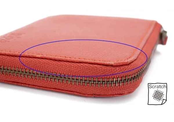 イビサIBIZA レザーミニウォレット 朱 K-95286_007