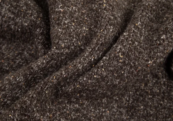 ポールスミスPaul Smith COLLECTION ミックスニットブルゾン 茶M K-95401_012