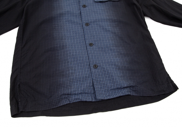イッセイミヤケ メンISSEY MIYAKE MEN グラデーションチェック