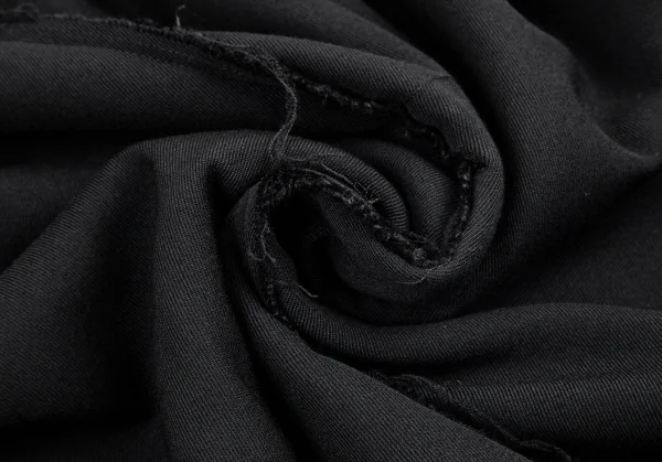 コムデギャルソン オムプリュスCOMME des GARCONS HOMME PLUS ボア貼り合わせウールギャバダブルコート 黒M K-95416_015