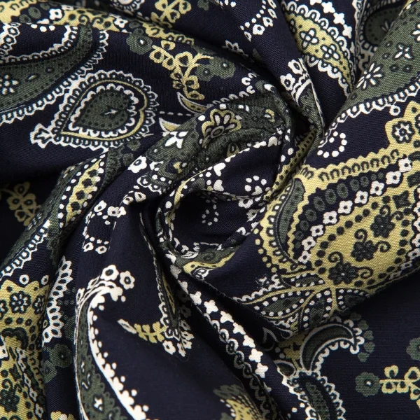 COMME des GARCONS HOMME Paisley Printed Shirt K-95467_012