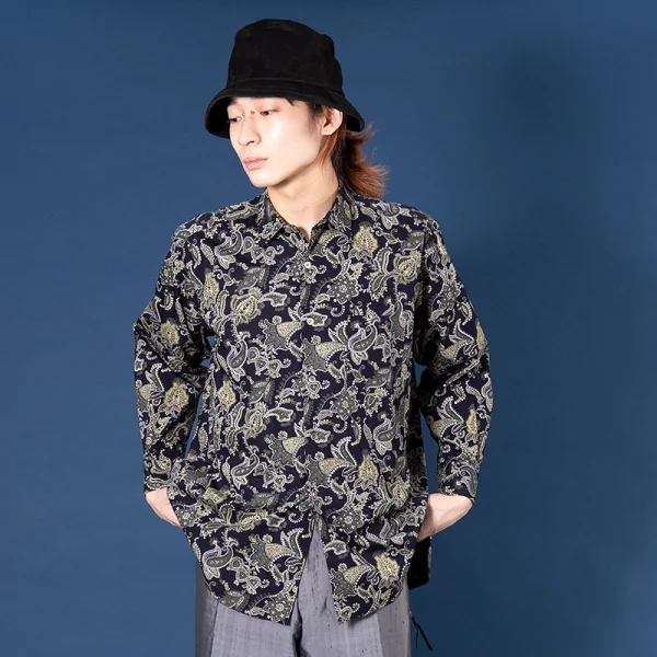 COMME des GARCONS HOMME Paisley Printed Shirt K-95467_013