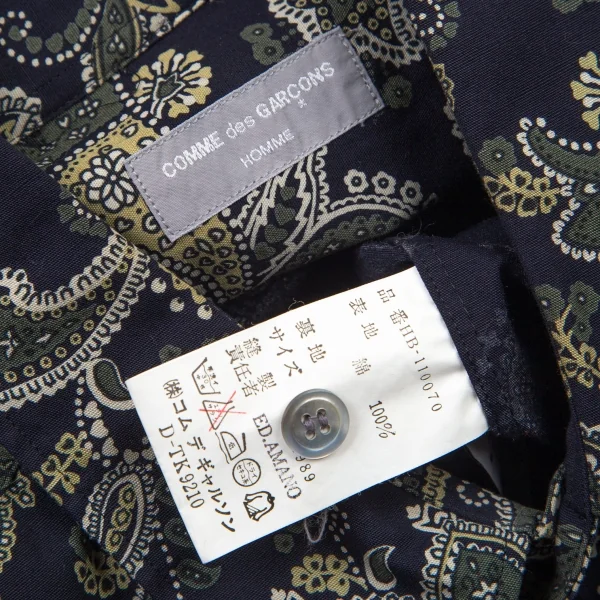 COMME des GARCONS HOMME Paisley Printed Shirt K-95467_015