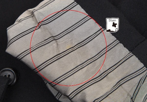 コムデギャルソン オムCOMME des GARCONS HOMME ウエストベルト3Bジャケット 黒M K-95476_007