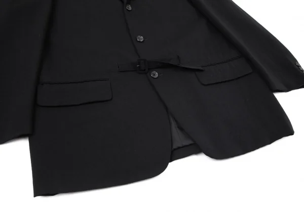 コムデギャルソン オムCOMME des GARCONS HOMME ウエストベルト3Bジャケット 黒M K-95476_008