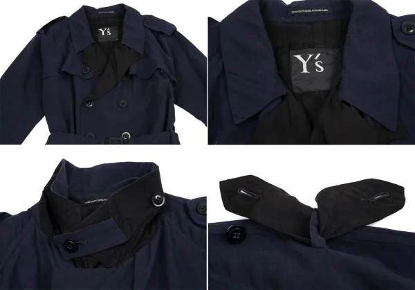 Y's Cotton Chiffon Trench Coat K-95483_003