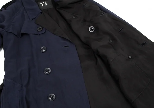 Y's Cotton Chiffon Trench Coat K-95483_009