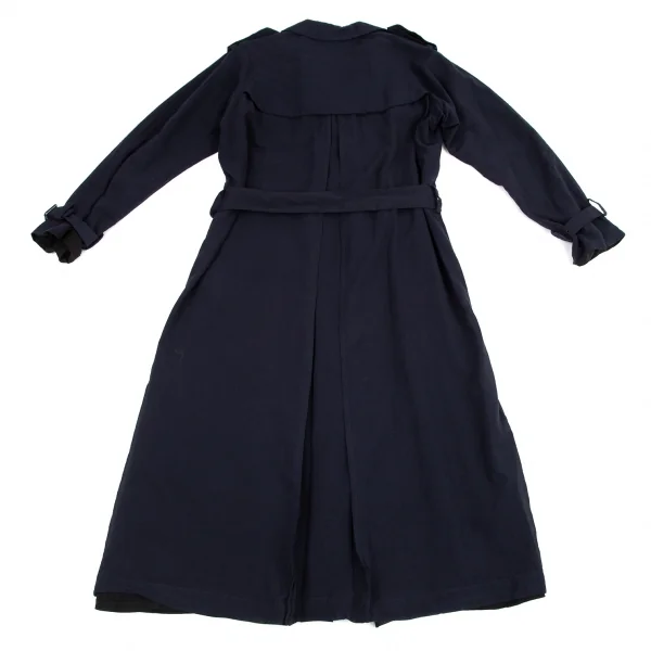 Y's Cotton Chiffon Trench Coat K-95483_014