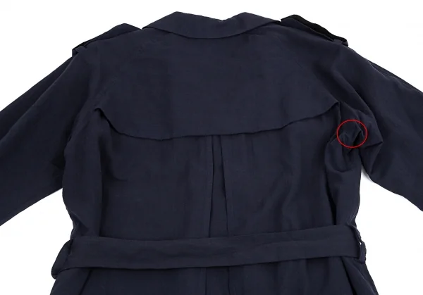 Y's Cotton Chiffon Trench Coat K-95483_015