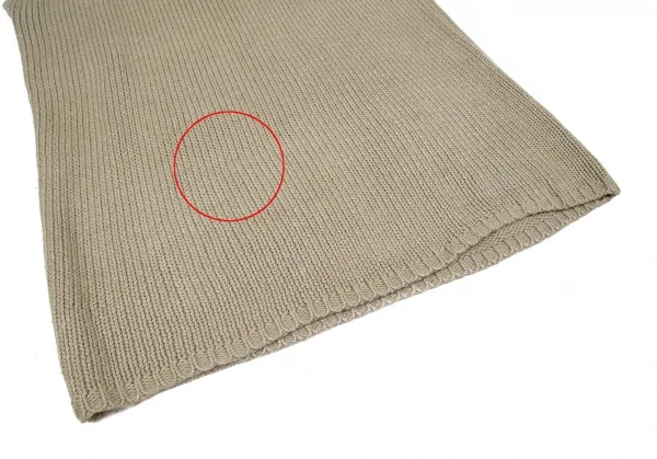 ヨシエイナバyoshie inaba シルクリネンニットタンクトップ グレージュM位 K-95512_005