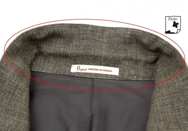 Papas Linen 3B Jacket K-95543_004