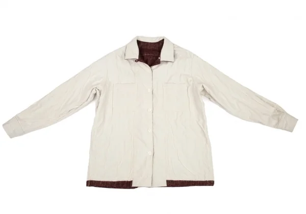 コムデギャルソン オムCOMME des GARCONS HOMME リバーシブルメッシュレイヤードカバーオールジャケット 茶M位 K-95591_010