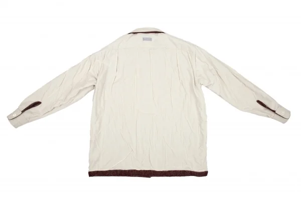 コムデギャルソン オムCOMME des GARCONS HOMME リバーシブルメッシュレイヤードカバーオールジャケット 茶M位 K-95591_014