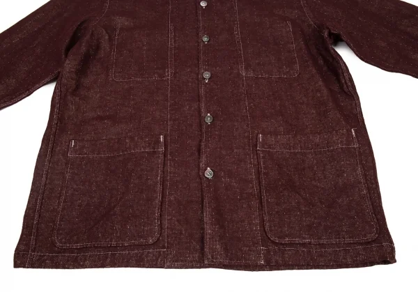 コムデギャルソン オムCOMME des GARCONS HOMME リバーシブルメッシュレイヤードカバーオールジャケット 茶M位 K-95591_008