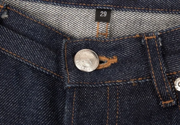 アーペーセーA.P.C. クロップドセルビッジデニムパンツ インディゴ29 K-95606_004