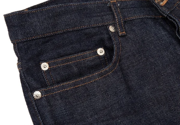 アーペーセーA.P.C. クロップドセルビッジデニムパンツ インディゴ29 K-95606_007