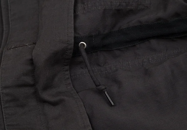 マーガレットハウエルMHL コットンリネンミリタリージャケット チャコールI K-95632_016