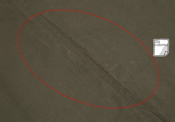 ワイズフォーリビングY's for living 異素材切替ノースリーブワンピース 深緑カーキM位 K-95638_013