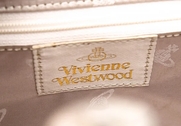 ヴィヴィアンウエストウッドVivienne Westwood タータンチェックハンドバッグ 黒グレー K-95701_012